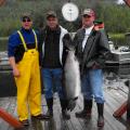 55 1/2 pound King or Spring Salmon caught June 2010