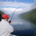 Wilderness salmon fishing on the BC/Alaska border