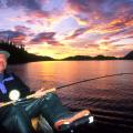 Sunset fishing