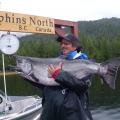 58 lb King Salmon caught August 2008